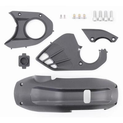 Aluminium motorbeschermingsstekkerset links rechts haibike e-bike