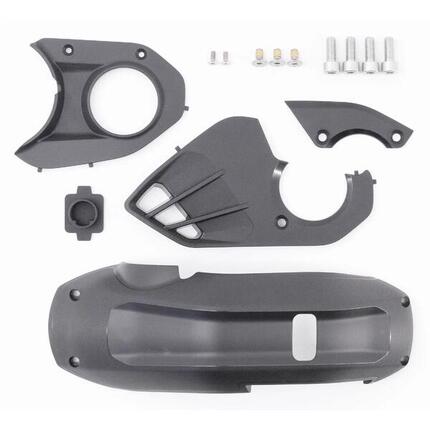 Aluminium motorbeschermingsstekkerset links rechts Haibike E-Bike