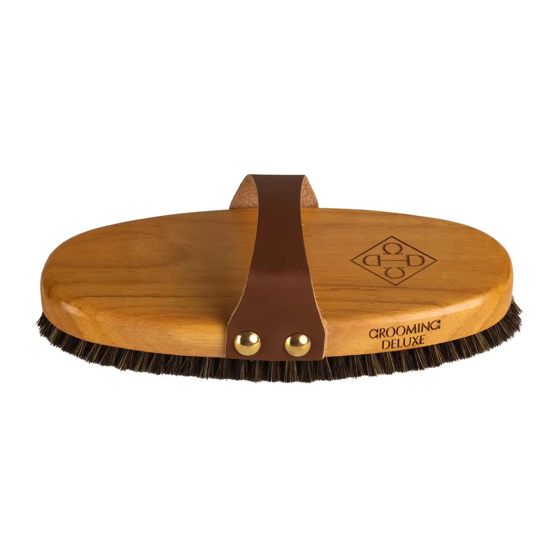 Paardenborstel Grooming Deluxe Medium with horse hair 2/3