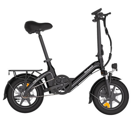 T16PRO-HJ vélo électrique urbain adulte, batterie 36V10Ah, pneus 14".
