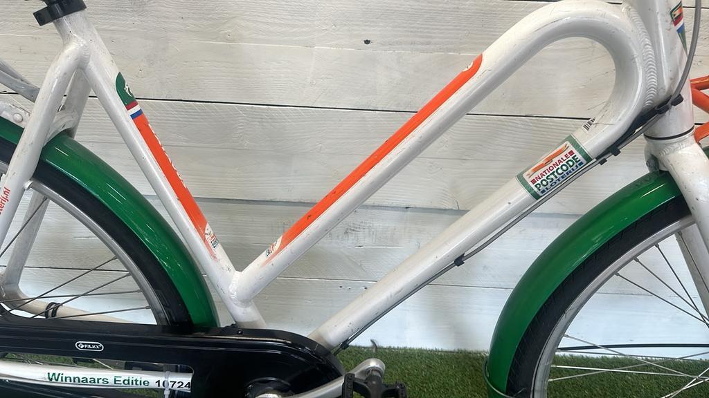 Batavus transport stadsfiets bike, wit 3/3