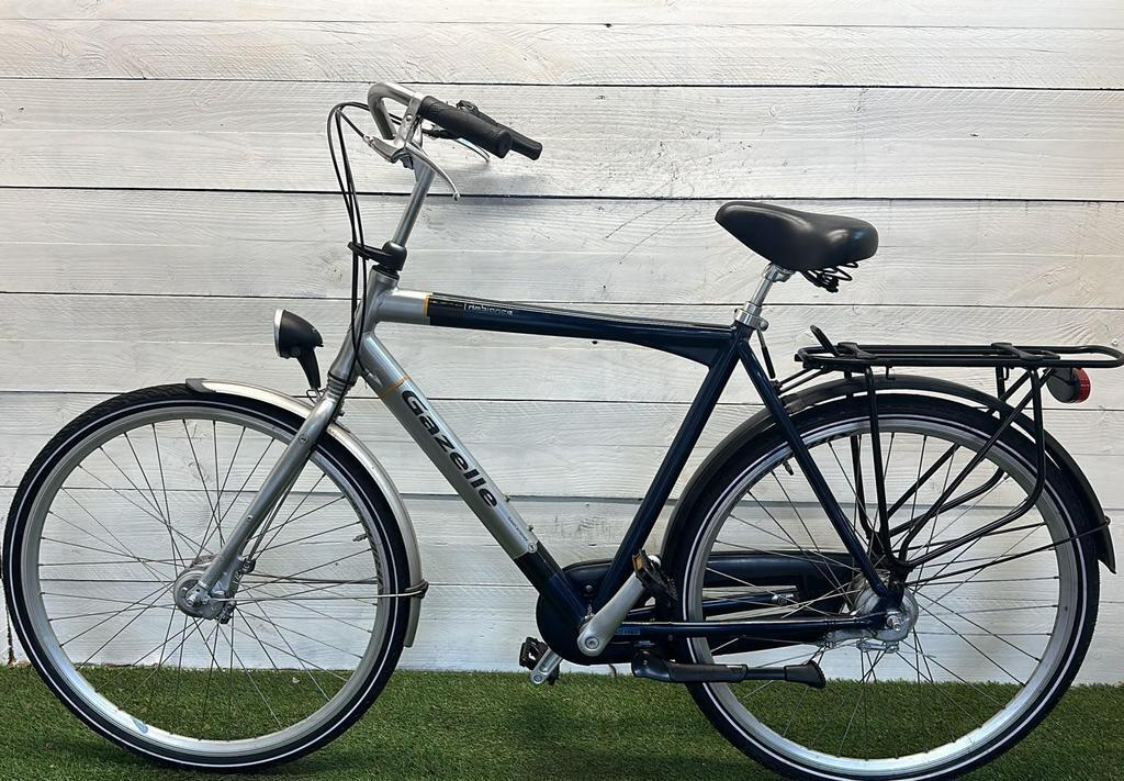 Gazelle stadsfiets bike, zwart 3/3