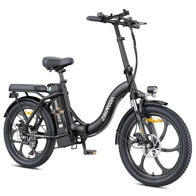 Hillmiles mileport 1 vouwbare elektrische fiets, 36v 13ah accu,250w