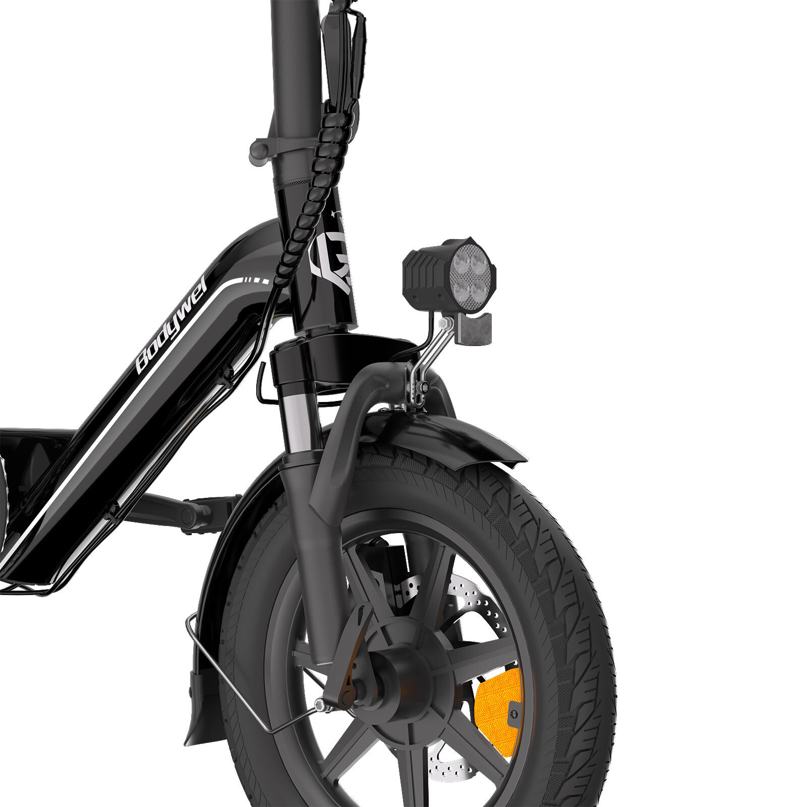 Vélo électrique pliant BODYWEL T16PRO moteur 250W batterie 36V 7.8Ah 5/7