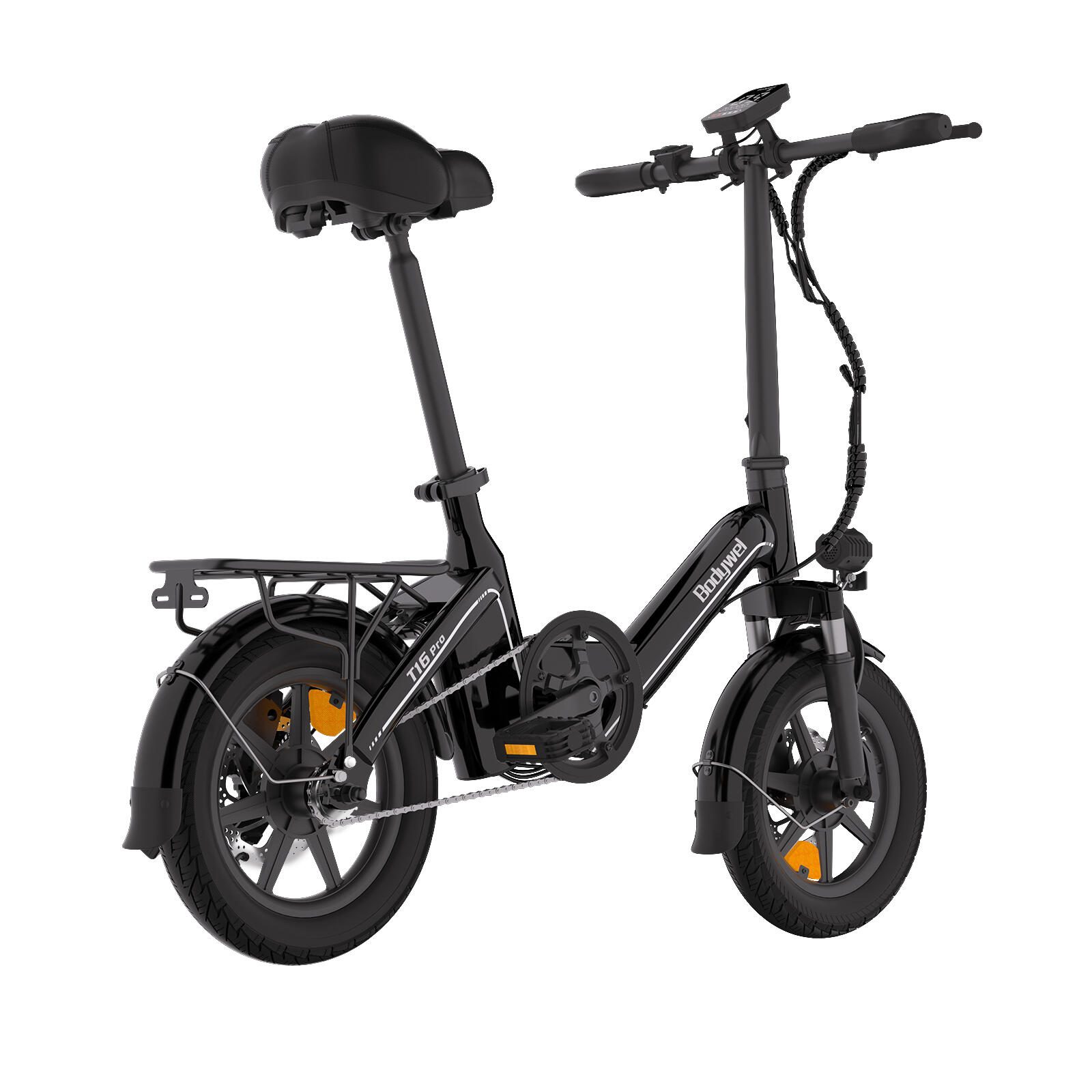 Bicicleta eléctrica plegable BODYWEL T16PRO motor 250W batería 36V 7.8Ah 2/7