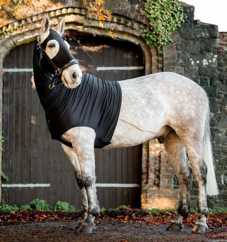 Horseware Rambo Slinky Hood Zwart - 2/5