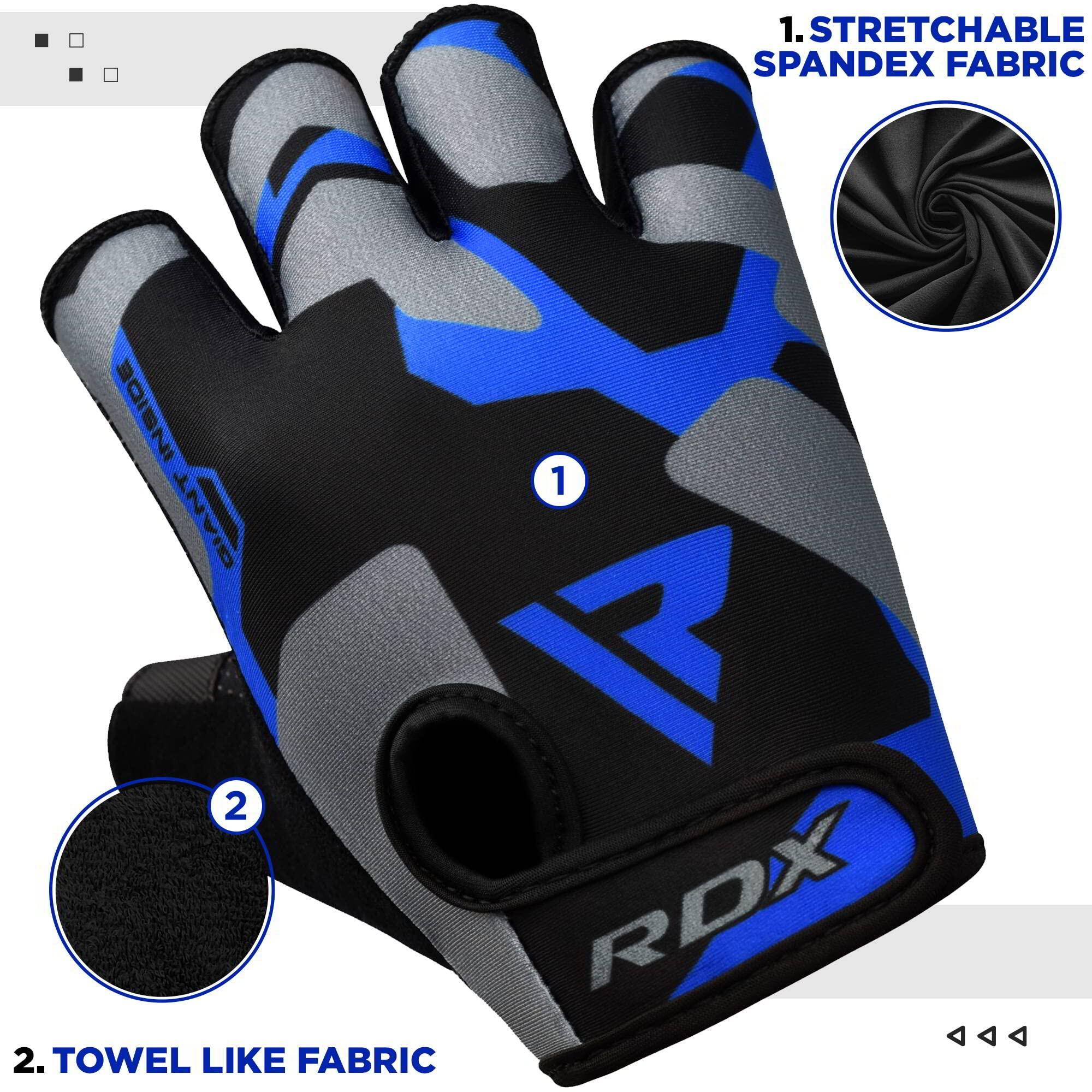 Gants de gym pour exercices d'haltérophilie, de fitness, de bodybuilding, de 7/7