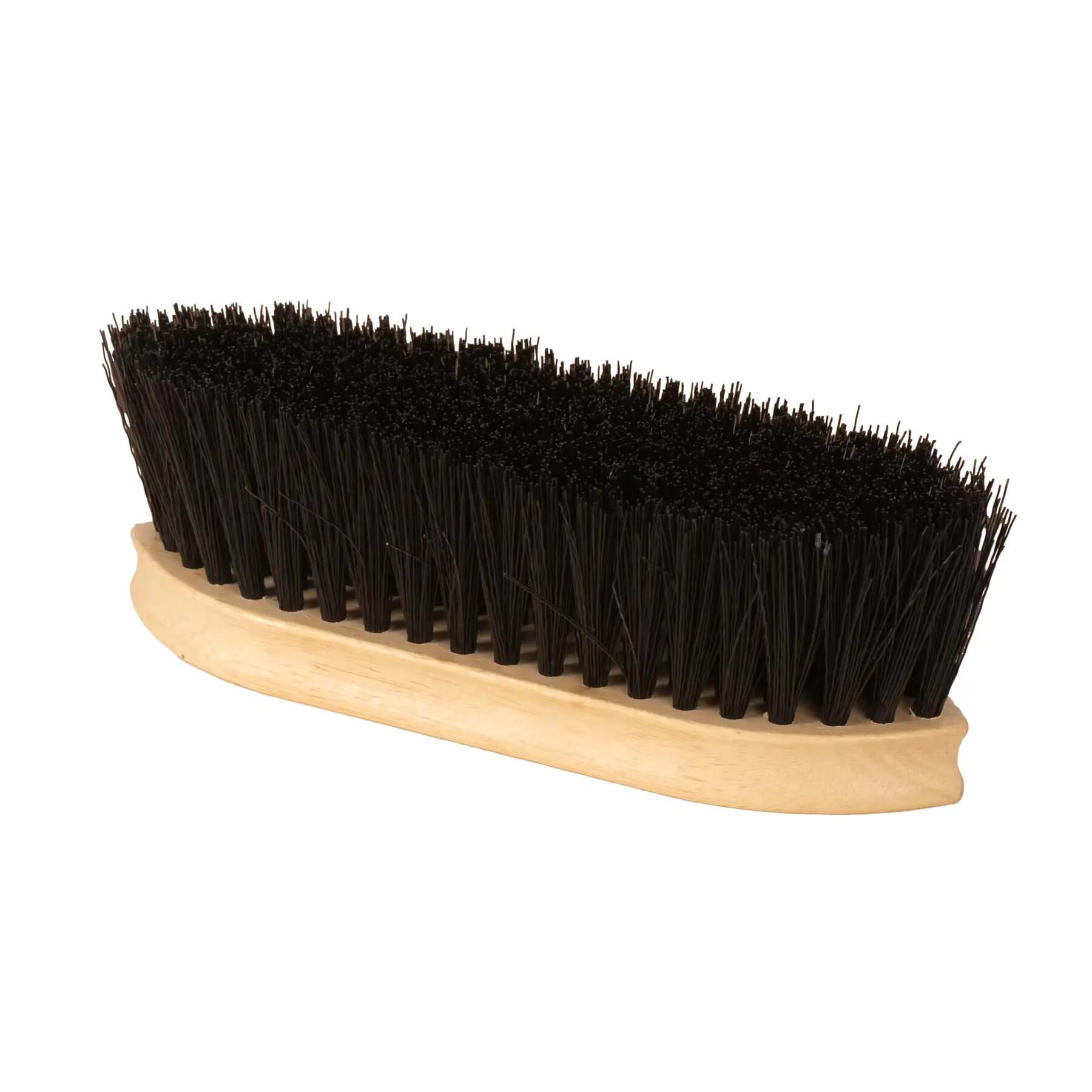 Brosse pour cheval en bois Grooming Deluxe Classic short 3/5