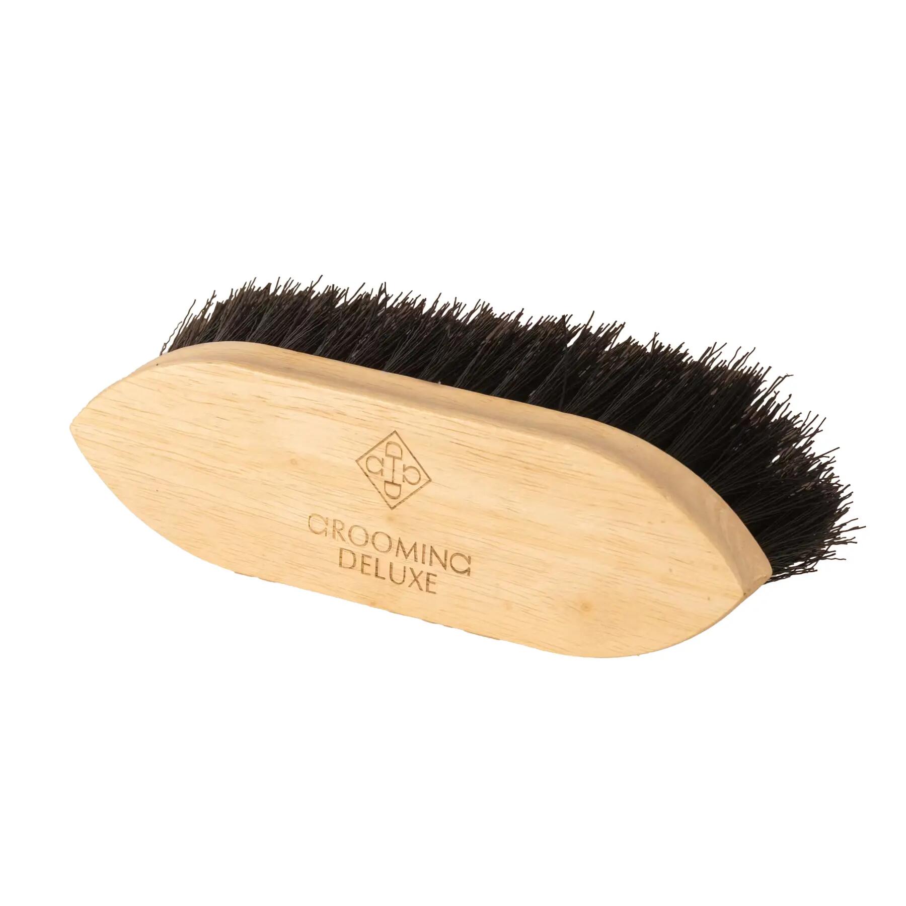 Brosse pour cheval en bois Grooming Deluxe Classic short 2/5