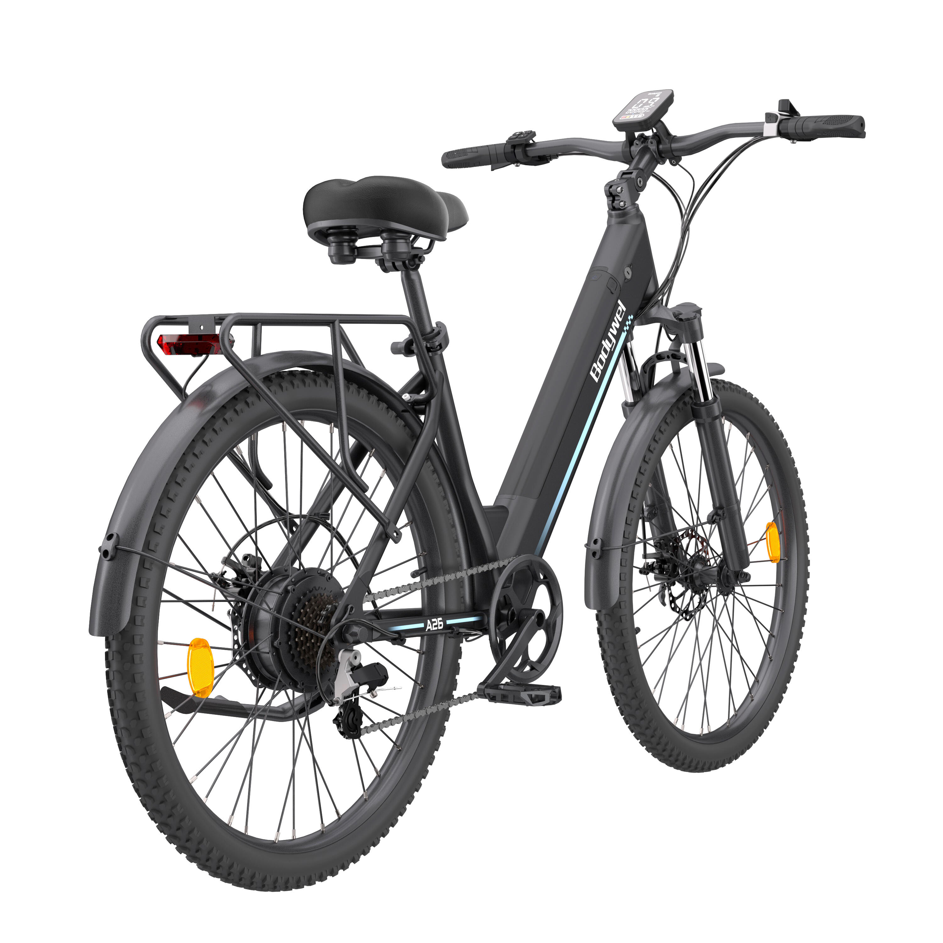 A26 vélo électrique adulte, batterie 36V13Ah, pneus 26", Shimano 7 vitesses. 4/13