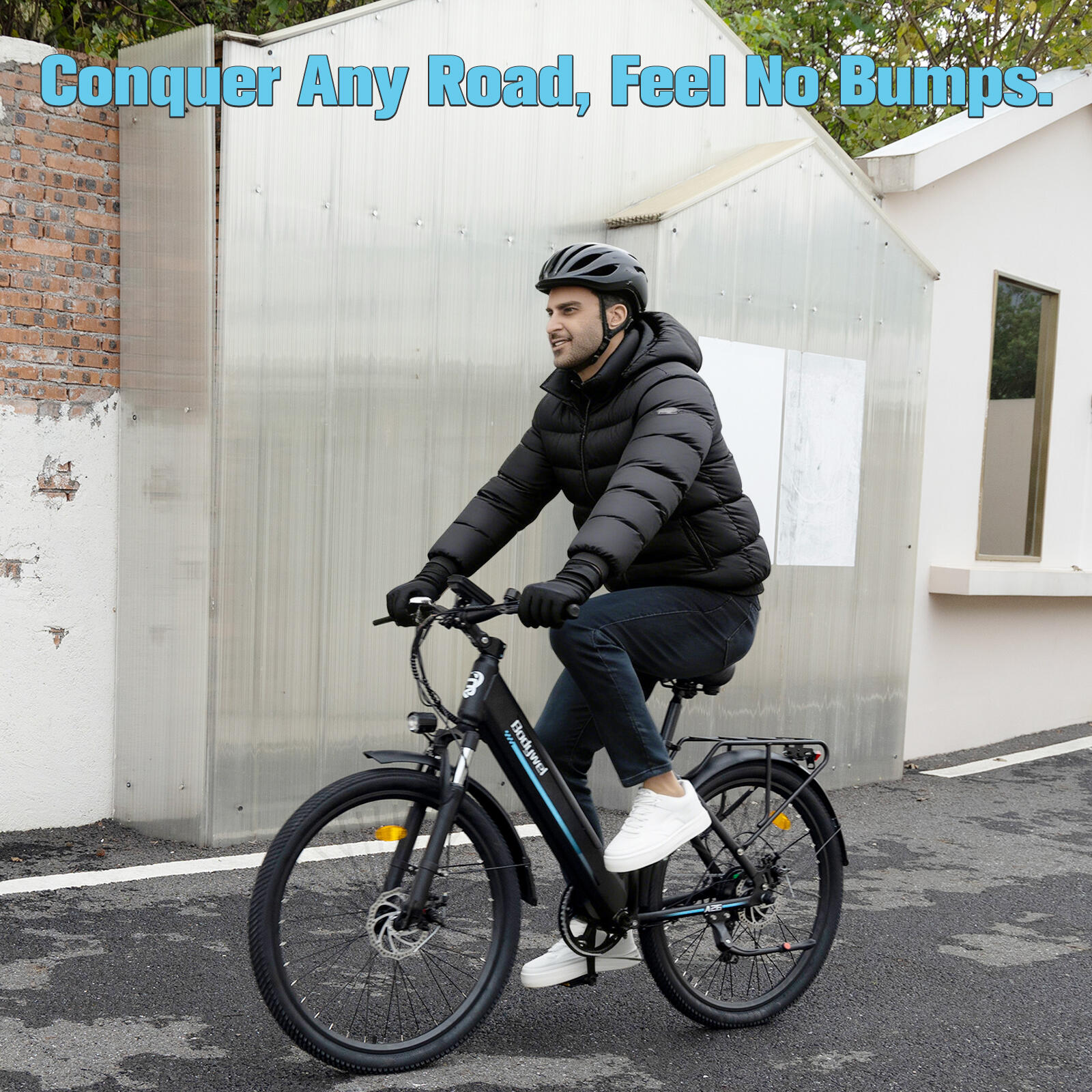 A26 vélo électrique adulte, batterie 36V13Ah, pneus 26", Shimano 7 vitesses. 12/13
