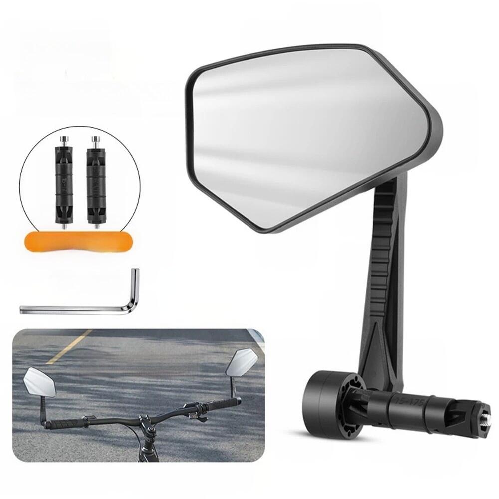 Espelho retrovisor ajustável em 360° para guidão de bicicleta WEST BIKING 2/7