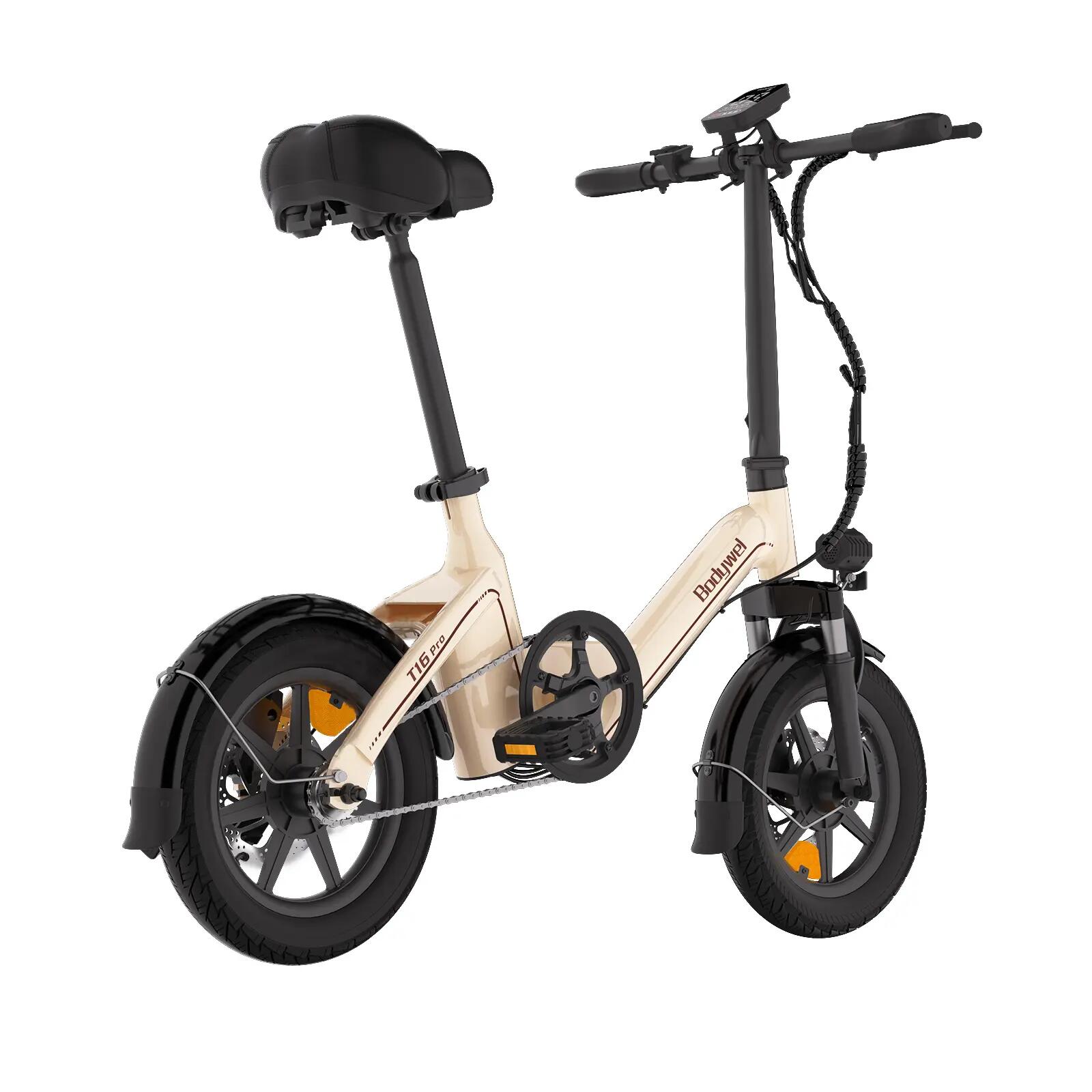 E-Bike dobrável BODYWEL T16PRO motor 250W bateria 36V 7.8Ah 2/7