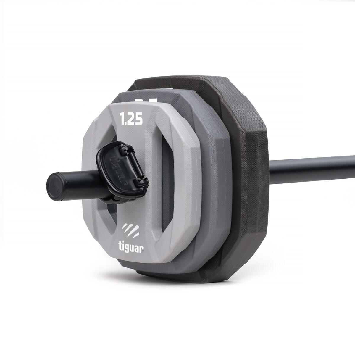 Sztanga fitness z obciążeniem Powergym tiguar