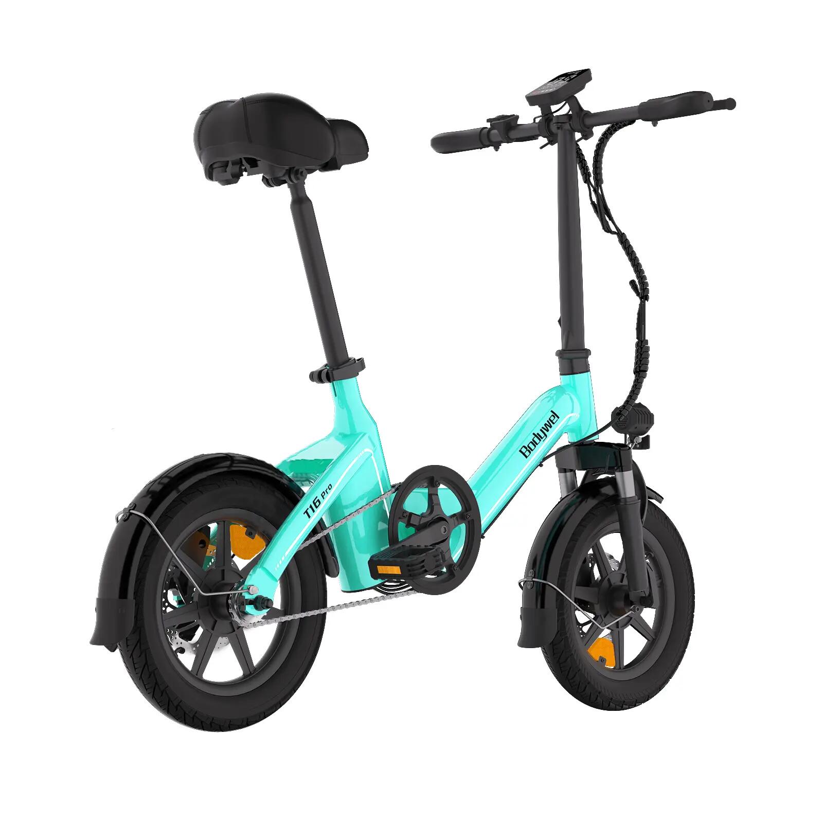 Opvouwbare E-Bike BODYWEL T16PRO 250W motor 36V 7.8Ah accu 2/7