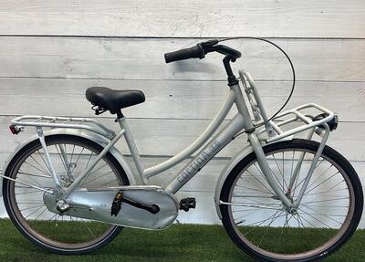 Cortina transport stadsfiets bike, metal/grijs