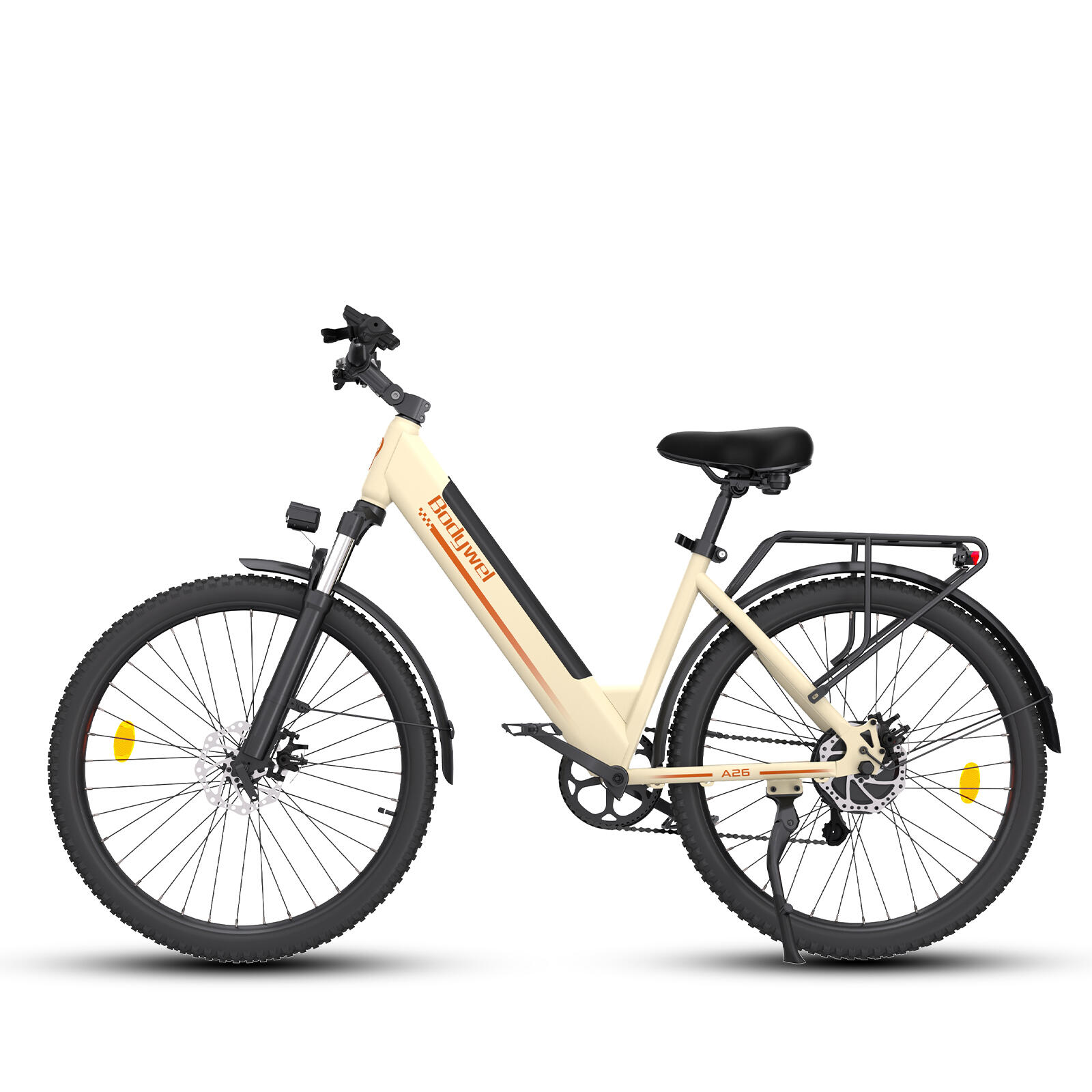 A26 vélo électrique adulte, batterie 36V13Ah, pneus 26", Shimano 7 vitesses. 4/8