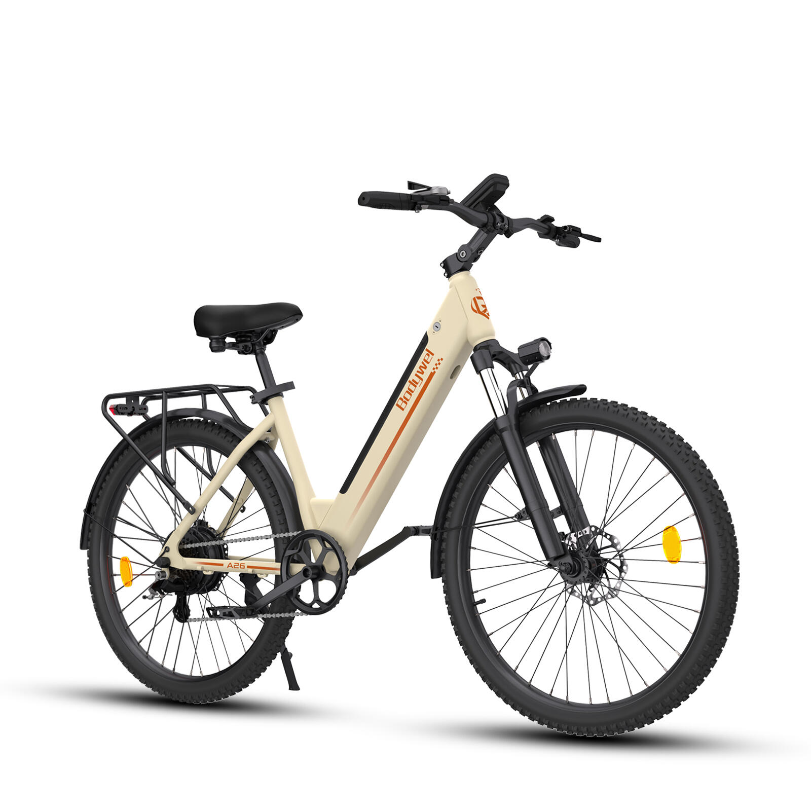A26 vélo électrique adulte, batterie 36V13Ah, pneus 26", Shimano 7 vitesses. 3/8