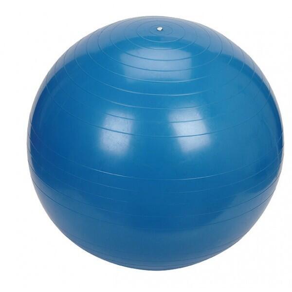 TRESKO Ballon Fitness Yoga Balle d’Exercice Antidérapant Balle Gymnastique  avec Pompe 300 kg avec pompe à air Verte 55cm