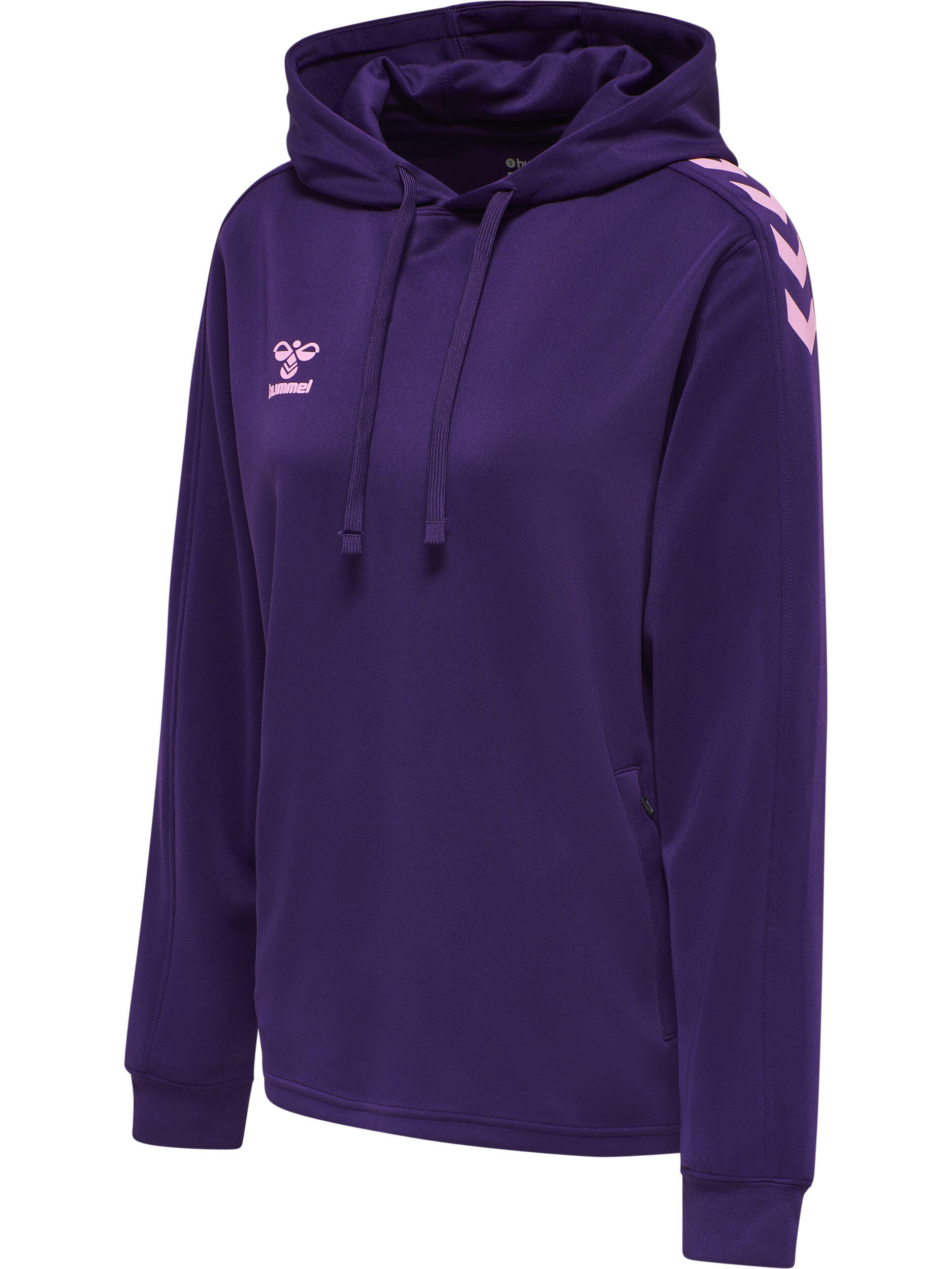 Camisola mulher com capuz de poliéster Hummel Core XK 2/9
