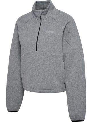 Demie-Fermeture Éclair Zip Sweat-Shirt Hmltech Femme