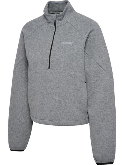 Demie-Fermeture Éclair Zip Sweat-Shirt Hmltech Femme