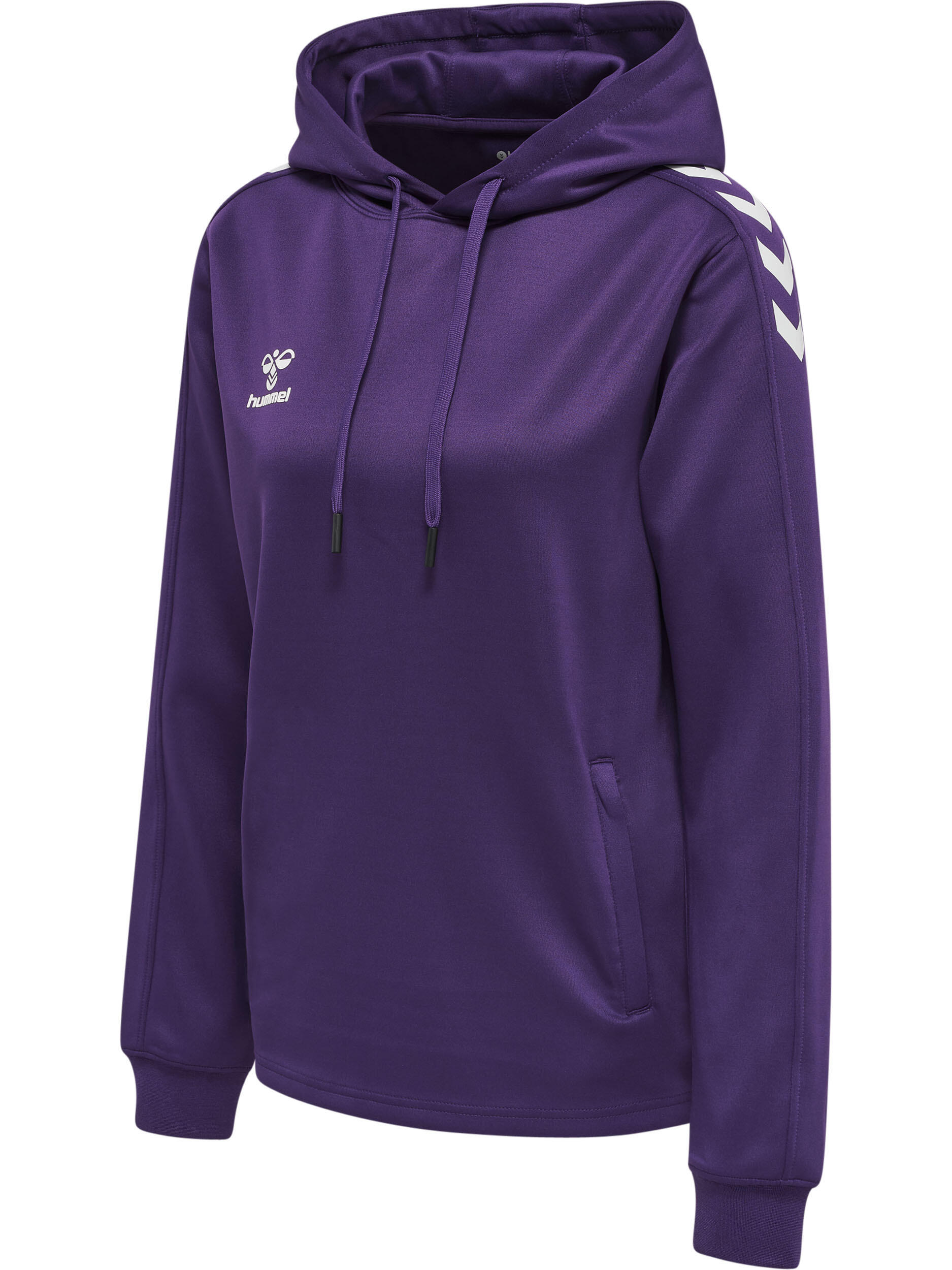 Camisola mulher com capuz de poliéster Hummel Core XK 2/7