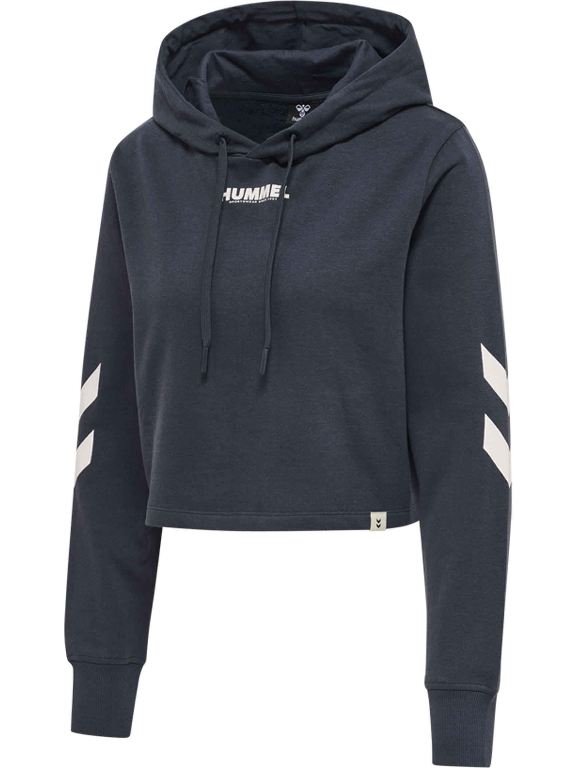 Damska bluza z kapturem crop top Hummel hmlLEGACY
