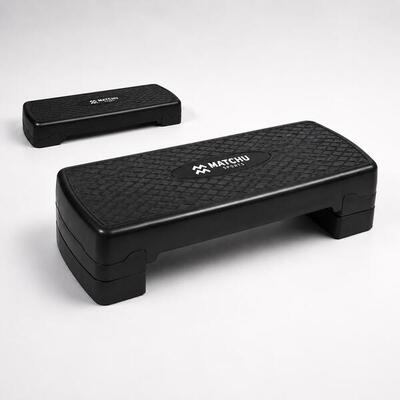 Step fitness aerobica regolabile 9/14 cm - pedana step per esercizi antiscivolo