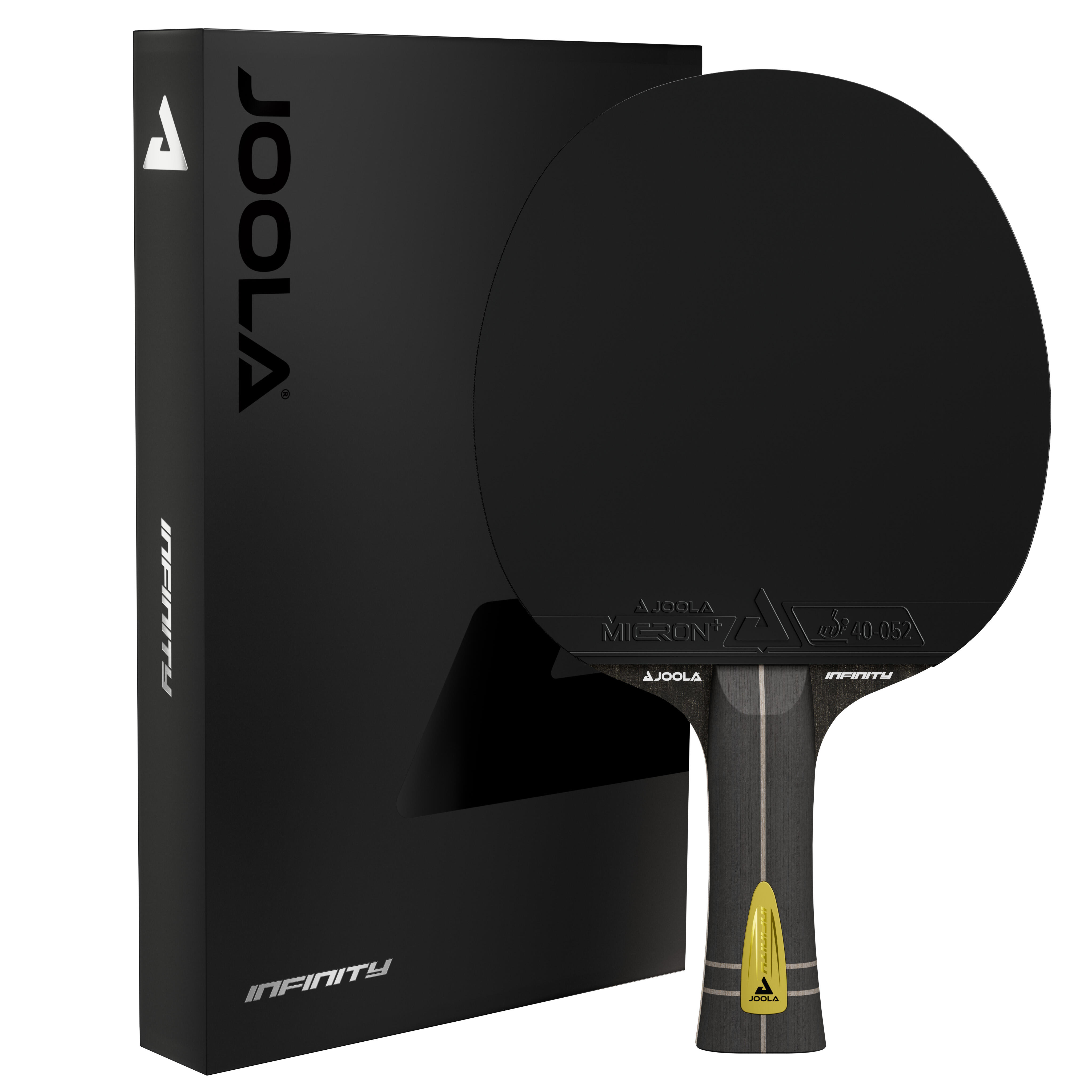 Paletă JOOLA Infinity Carbon, lemn cu carbon, cauciuc Micron, Multicolor