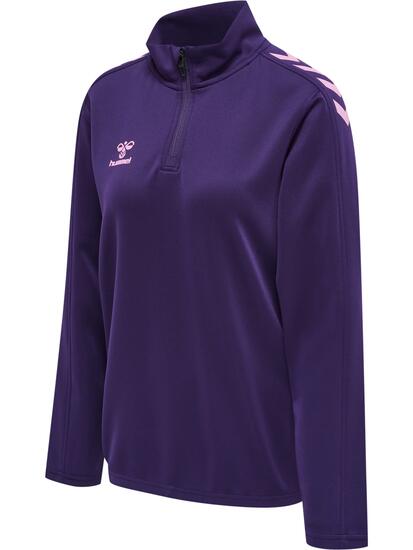 Demie-Fermeture Éclair Zip Sweat-Shirt Hmlcore Femme