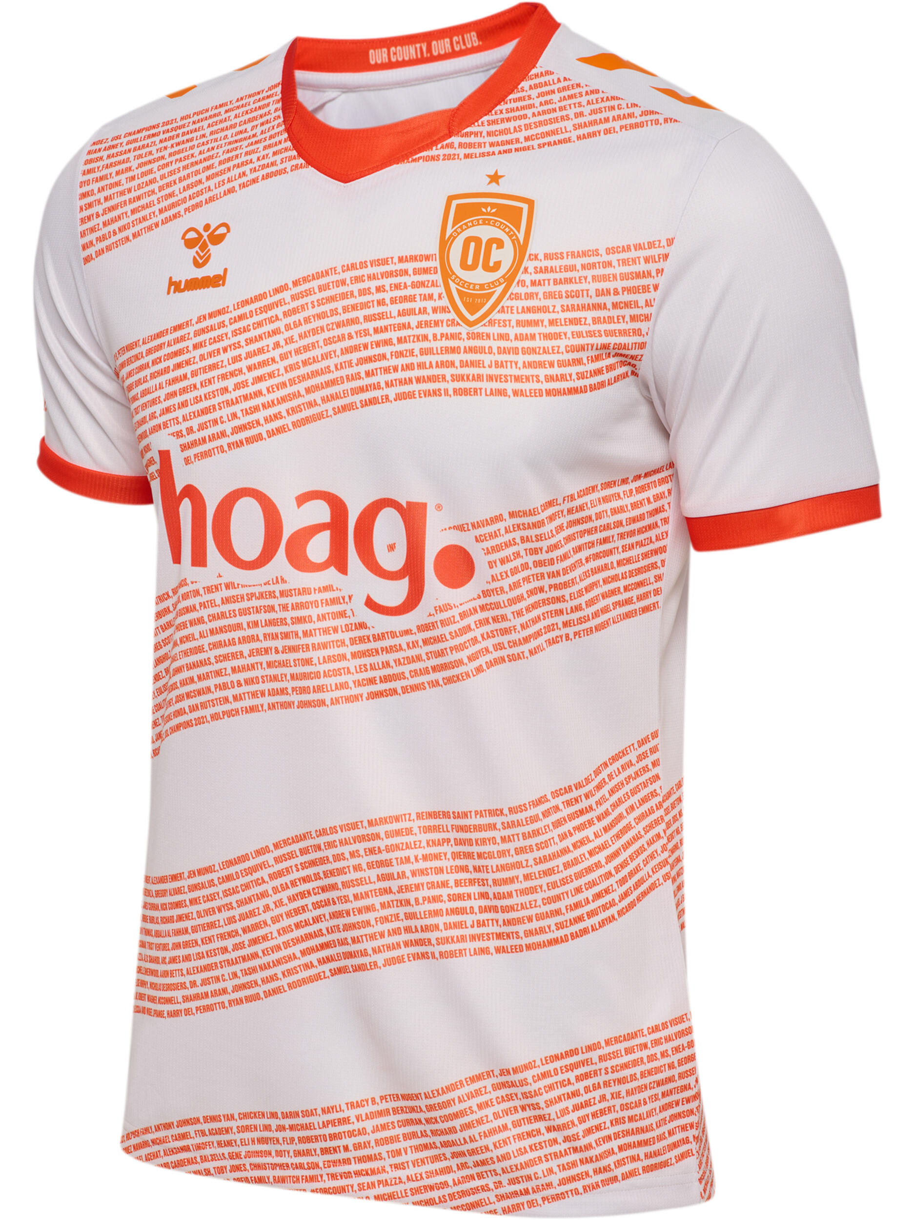 koszulka wyjazdowa Hummel Orange County 2025/26 2/7