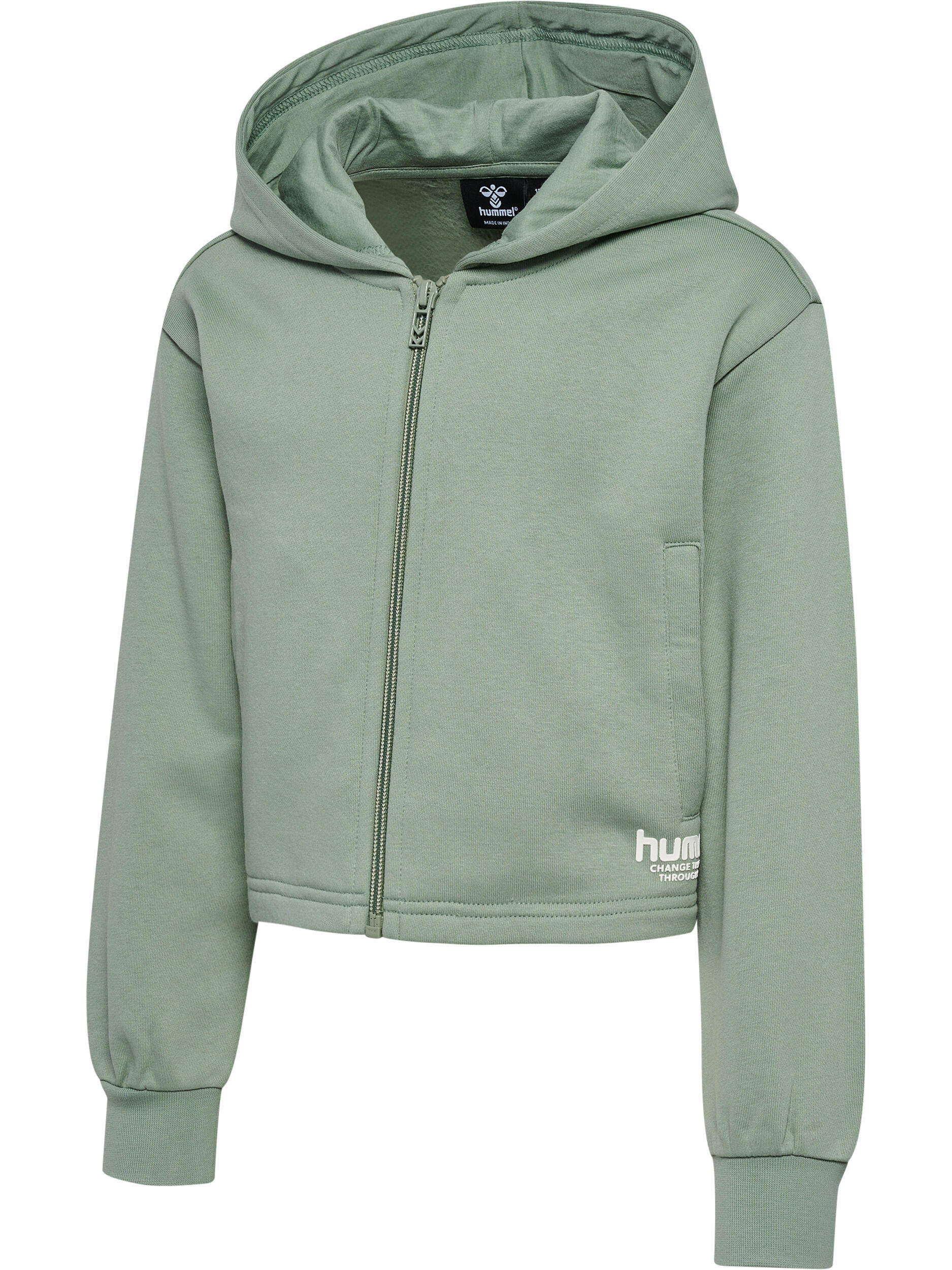 Reißverschluss Kapuzenpullover Hmlzippi Mädchen 2/9