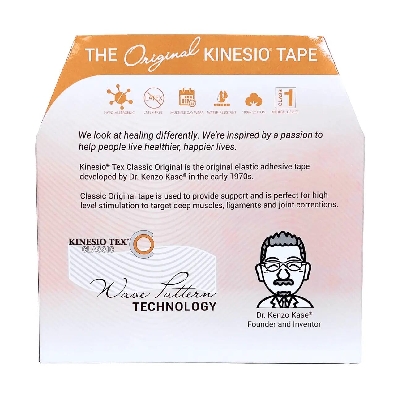 Taśma do tapingu Kinesio Tex Classic 5m x 31,5m 3/5