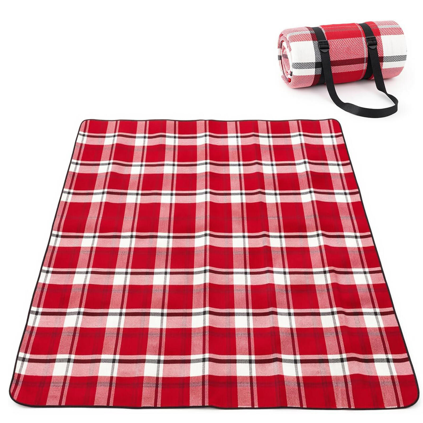 ADIVO Large Waterproof Picnic Blanket Rug Foldable Outdoor Camping Beach Mat
