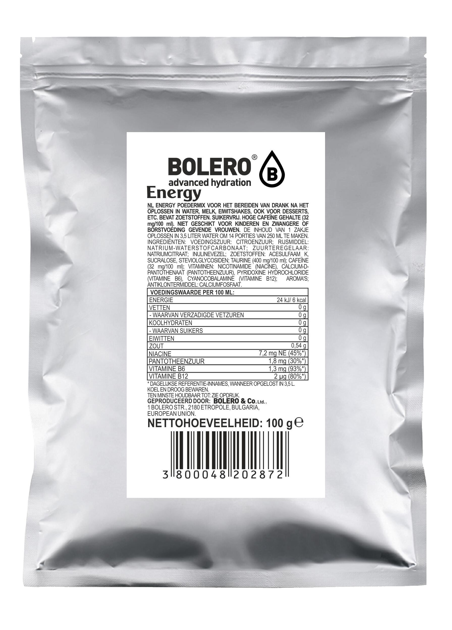 BOLERO Energy - 5 x 100g 1/2