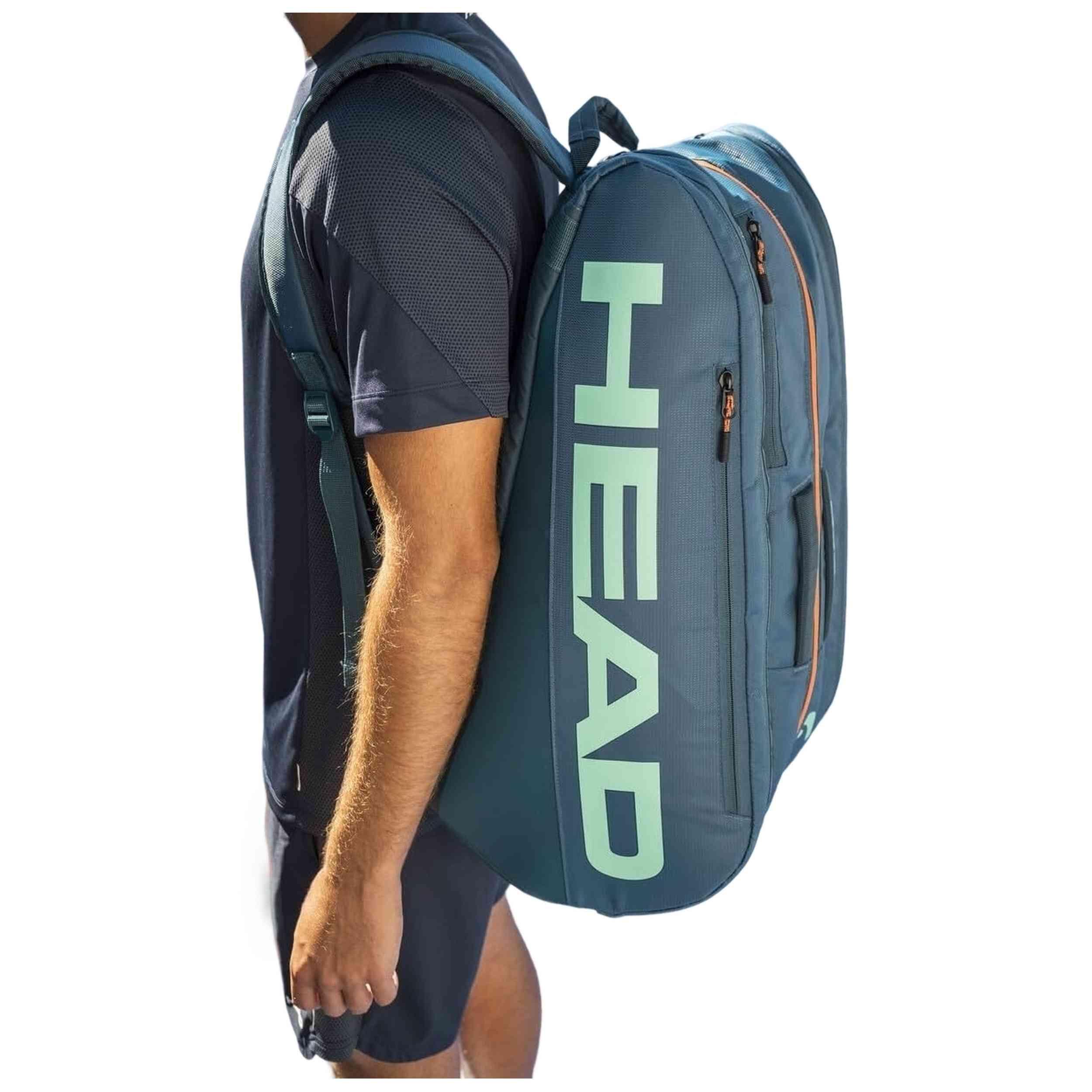 Saco de Padel Head Tour L Verde TU 2/3