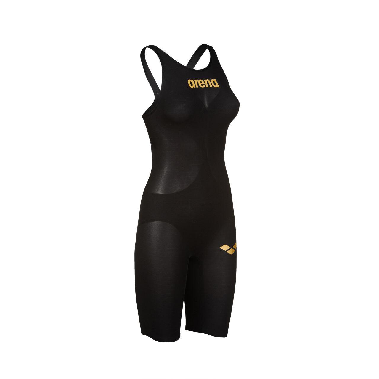 Arena Powerskin Carbon Air 2 Full Body Short Leg - Black and Gold 3/5