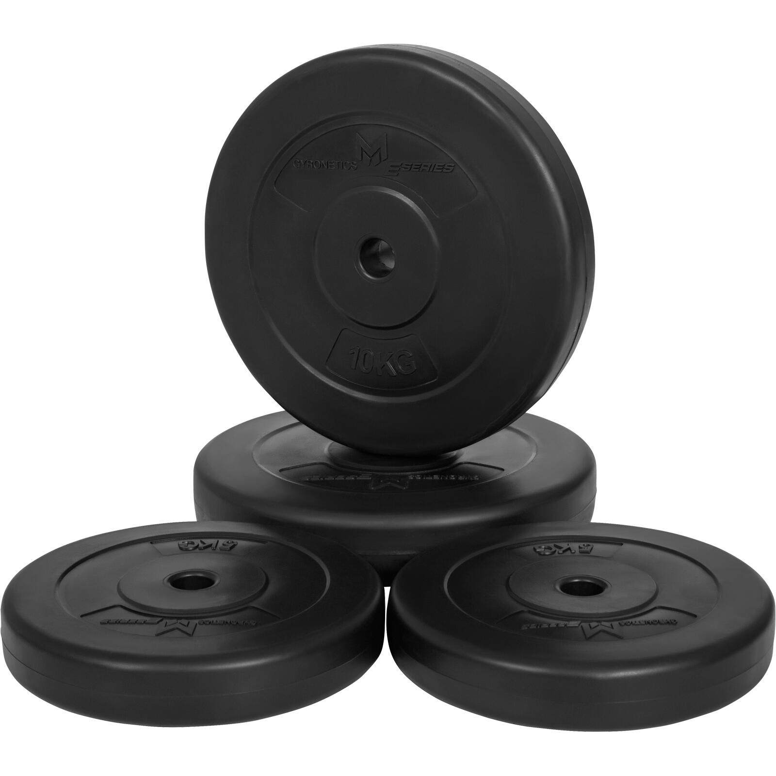 Gyronetics Halterschijven Set 30 kg - Bundel - 2 x 5 & 2 x 10 kg - Kunststof - 2/6