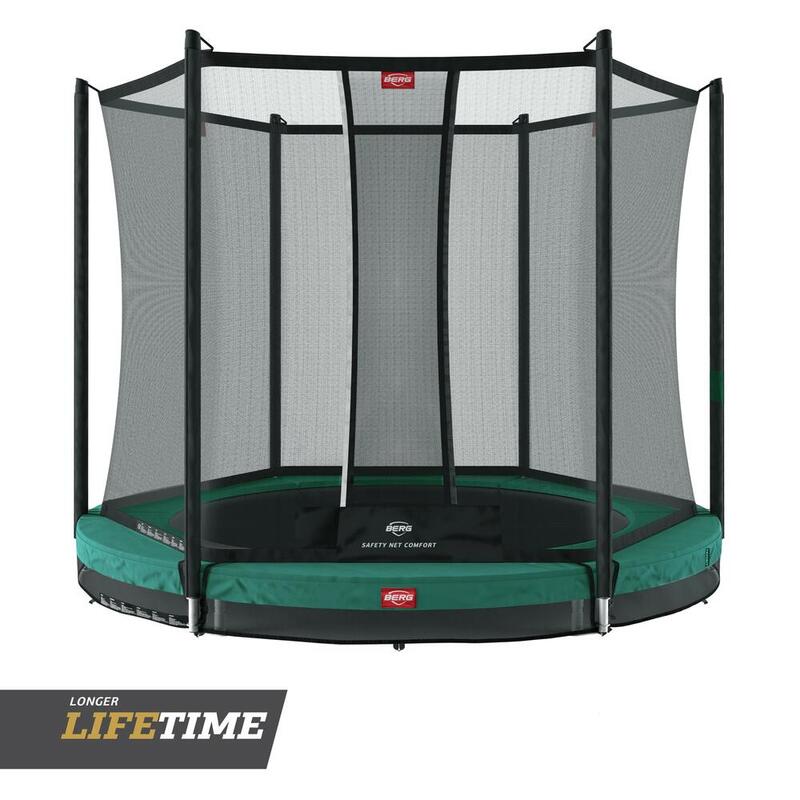 Housse de protection Extra 270 cm vert pour trampoline ronde
