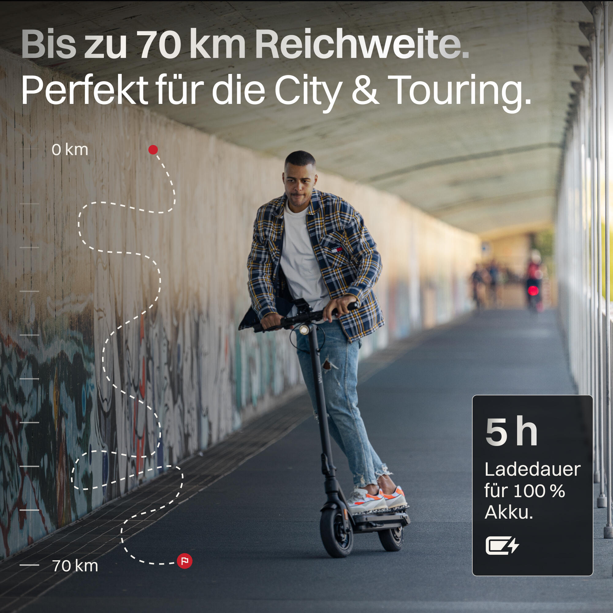 VX2 Extreme GT, E-Scooter mit Straßenzulassung und 1600W Peakleistung 8/8