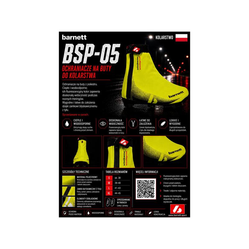 BSP-05 Huse galbene pentru încălțăminte S