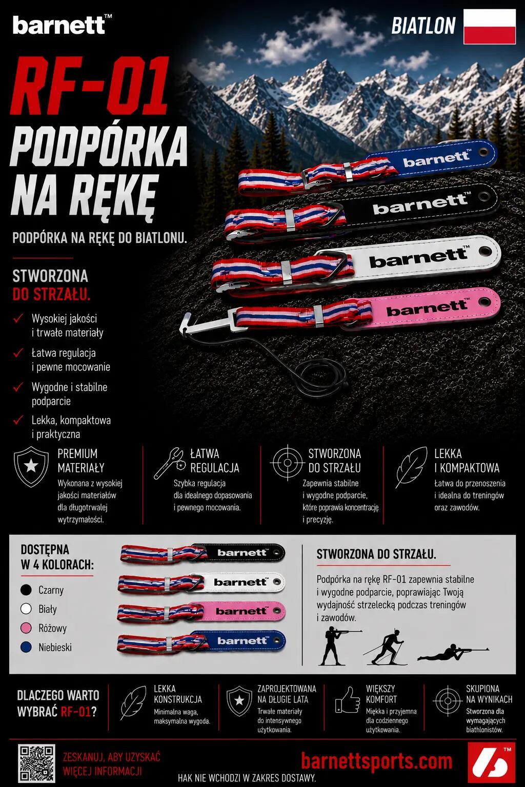 RF-01 Biathlon-Handauflage 6/6