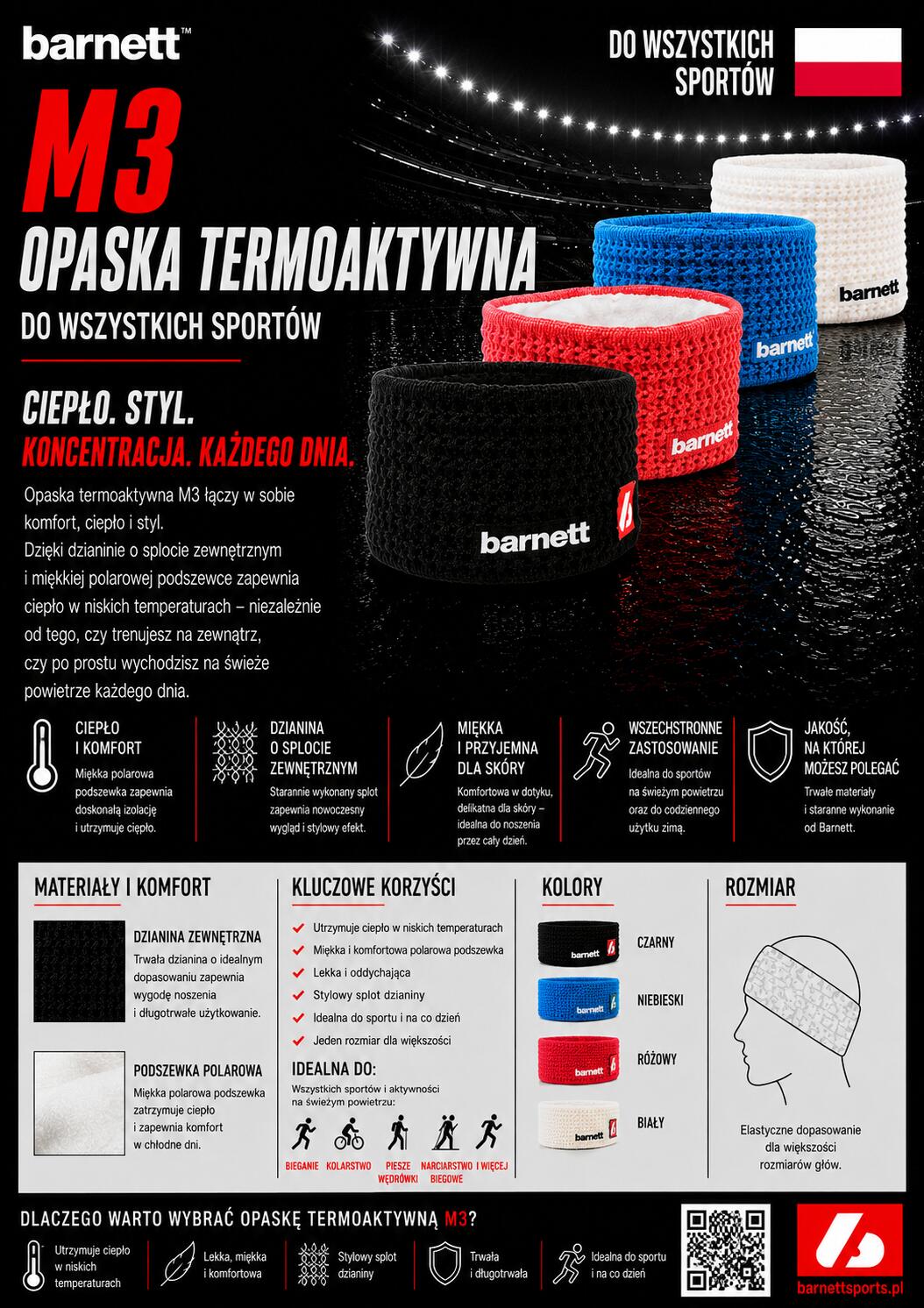 M3 blauwe hoofdband 6/6