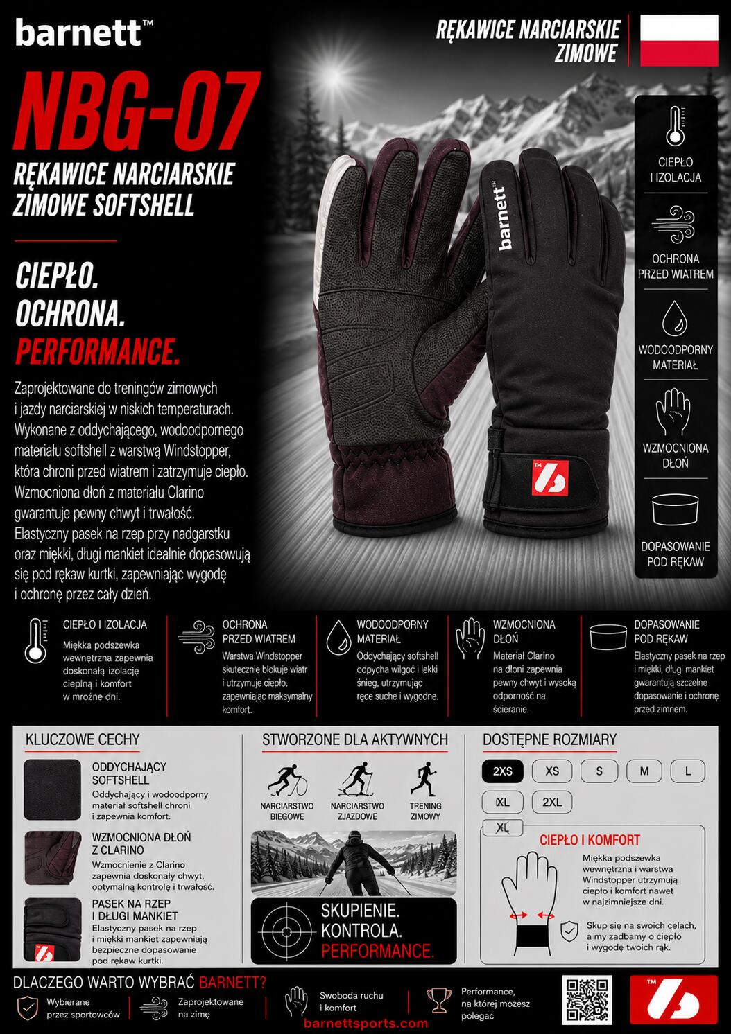 NBG-07 Winterhandschoenen voor skiën en fietsen 7/7