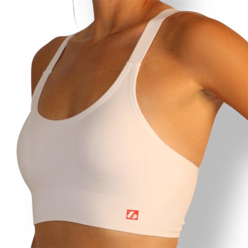 UT-001 BRA Sport - Sutien Sport, Alb