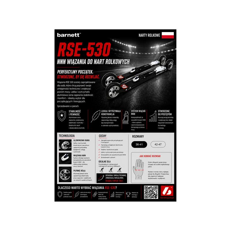 Legături de schi roți NNN BLACK RSE-530