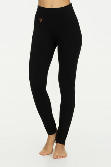 Legging de Yoga et Pilates Gaia - Legging tendance taille haute - Onyx Noir