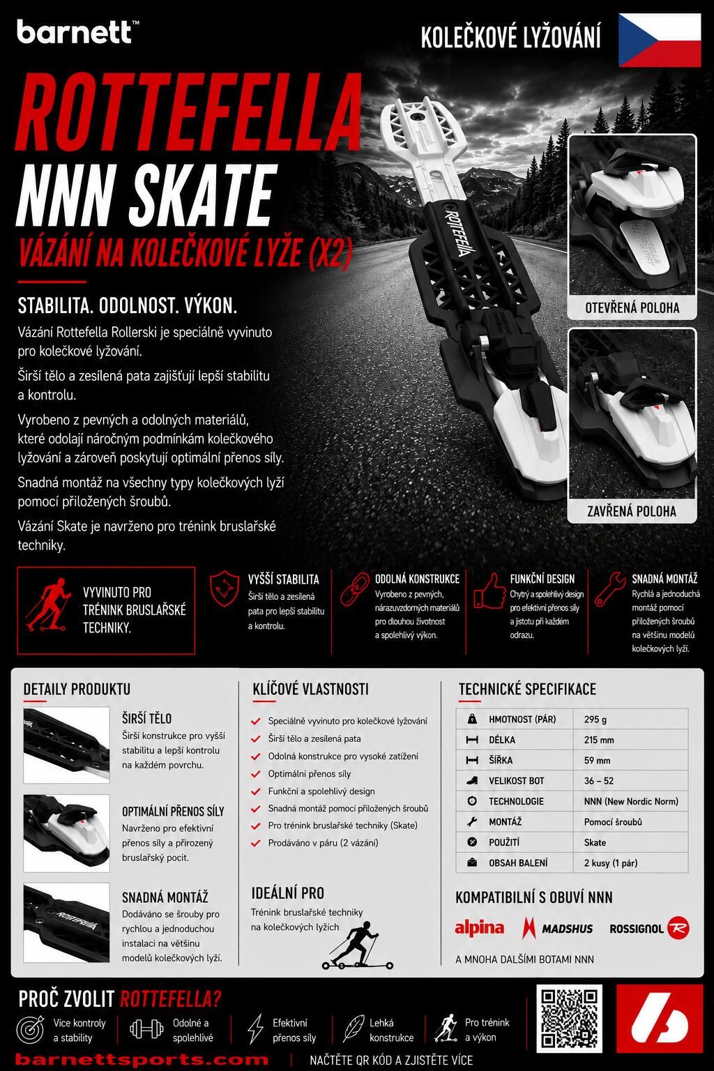 Wiazania Rottefella NNN skate (X2) 7/7
