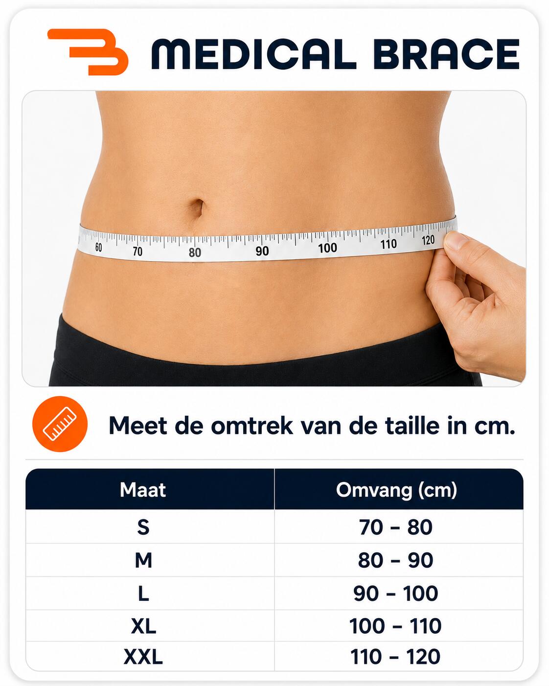 Medical Brace Rugbrace met Pelotte 4/4